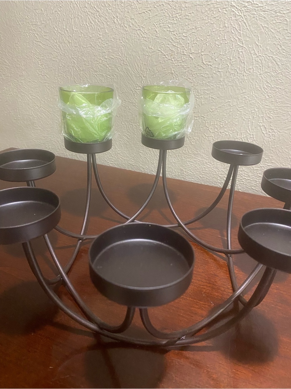 Retired, Party lite RING OF LIGHT Centerpiece Item #P90297 - Picture 2 of 7